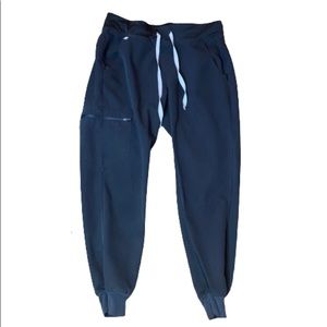 FIGS Technical Scrub Medical Jogger Pants Black XS